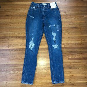 Abercombie & Fitch Curve Love High Rise Jeans 26L